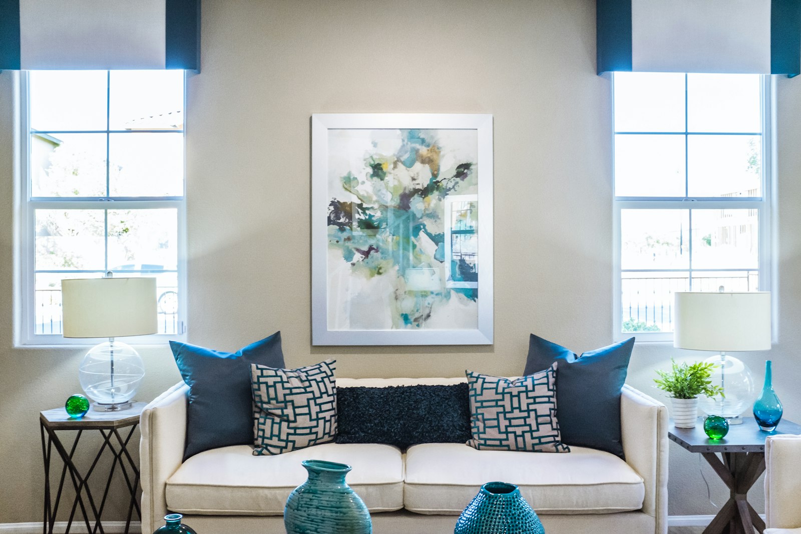 Bedroom in a leased home